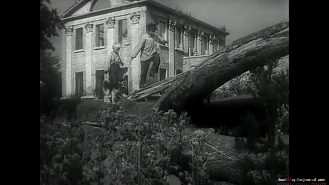 усадьба Ярополец Загряжских-Гончаровых и Ярополец Чернышевых в фильме На графских развалинах, Аркадий Гайдар, 1957 год