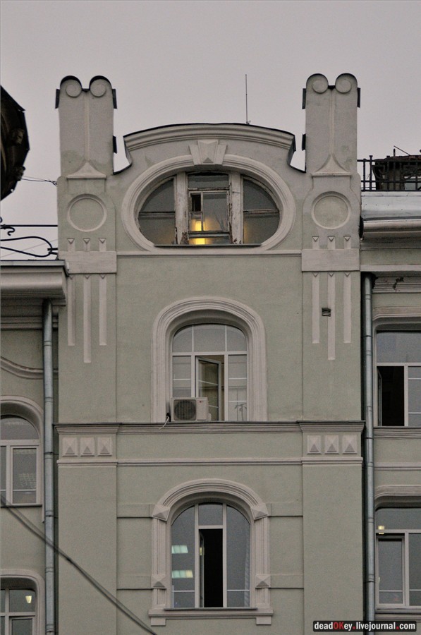 Доходный дом А.С. Грачевой (гостиница Марсель), 1901-1903, архитектор Э.М. Розен, ул. Петровка, 15/13