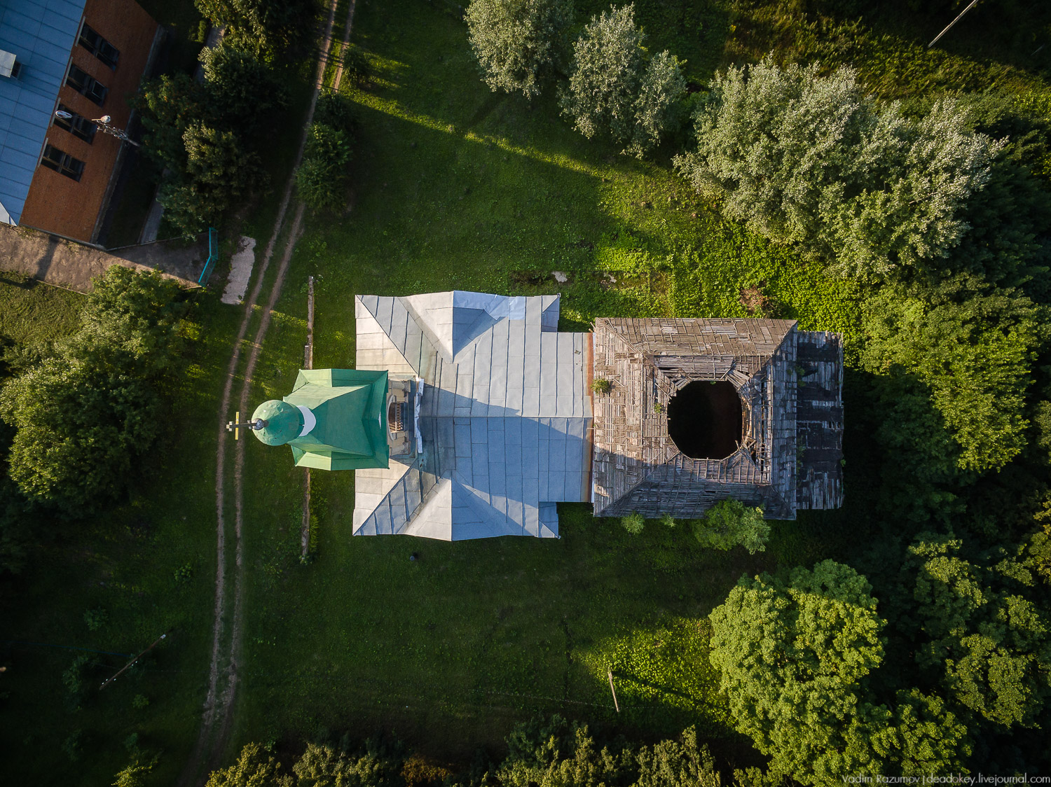 Храмы сверху 2018. Разумов Вадим. Летопись русской усадьбы