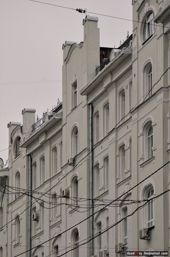 Доходный дом А.С. Грачевой (гостиница Марсель), 1901-1903, архитектор Э.М. Розен, ул. Петровка, 15/13