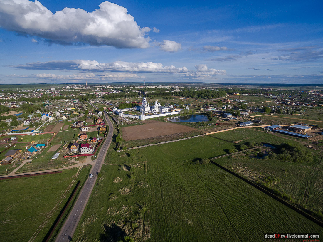 Переславль-Залесский, монастыри, виды с квадрокоптера