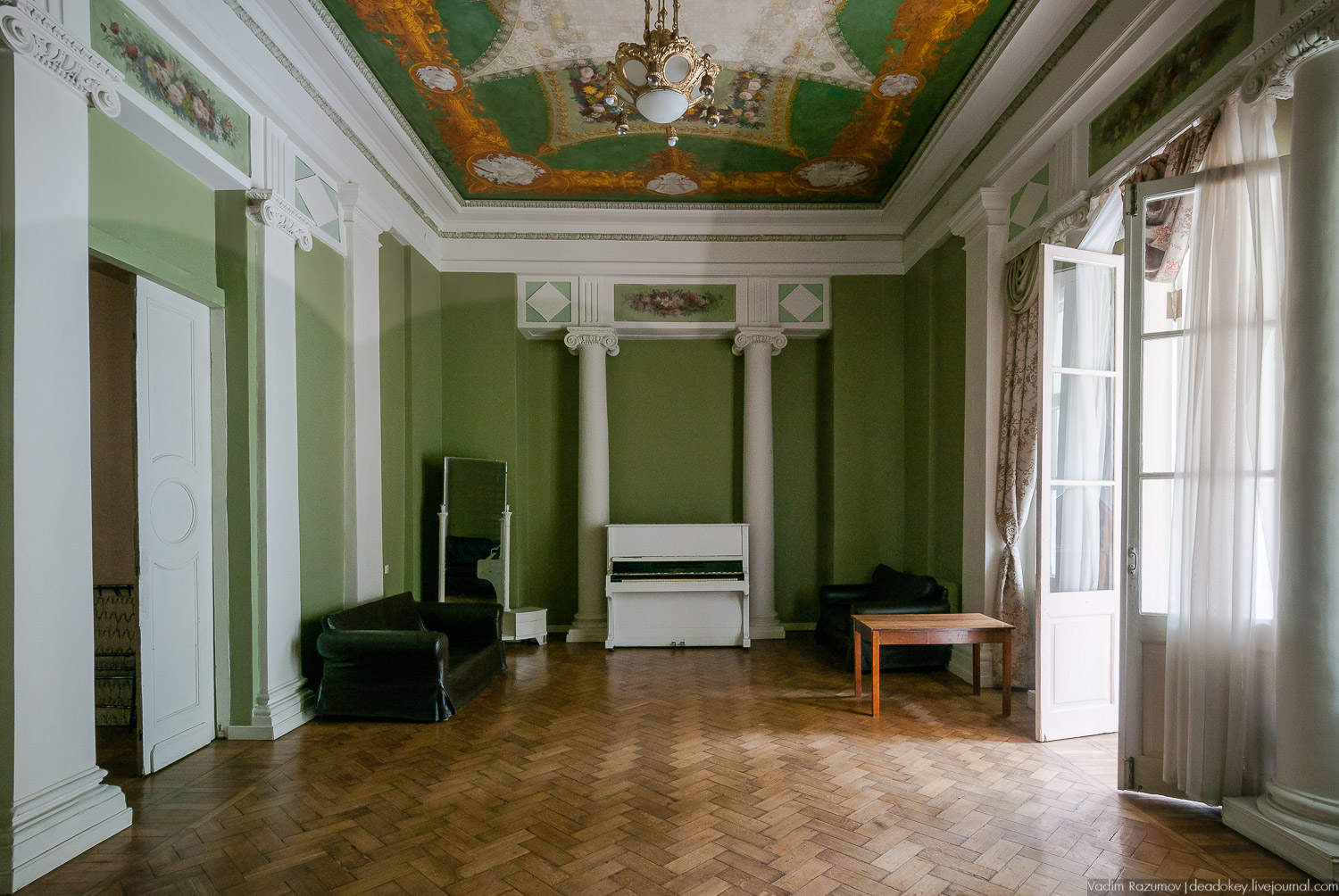 усадьба Братцево, Москва, интерьеры главного дома