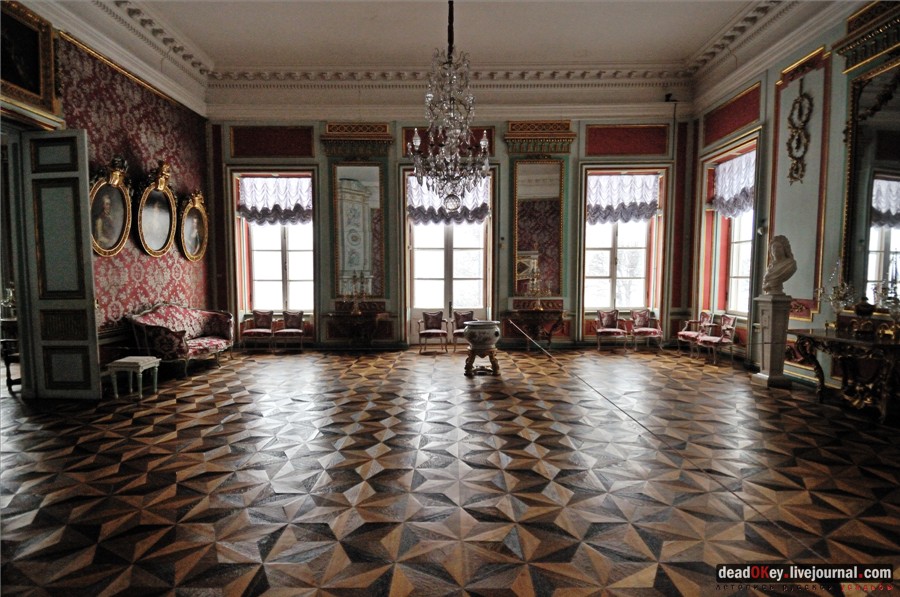 усадьба Кусково, интерьеры Дворца