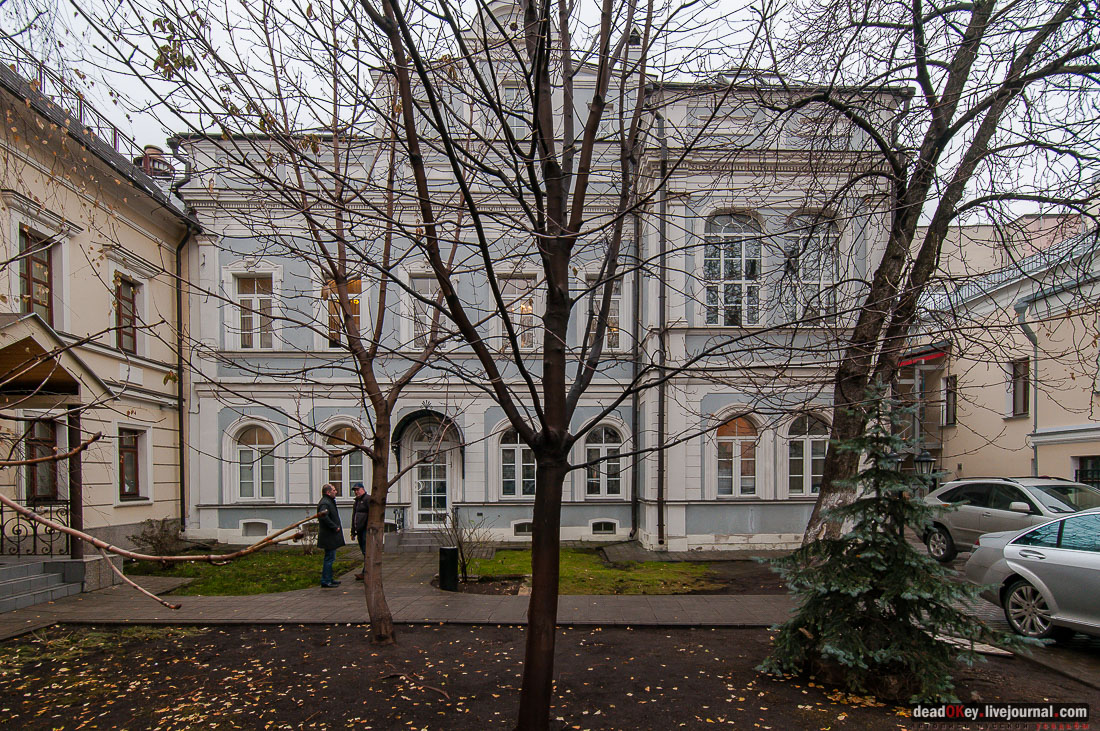 усадьба Приклонской Н.Н., Палаты (корпус №2), XVII в., г. Москва, Архангельский пер., д.10, стр. 2