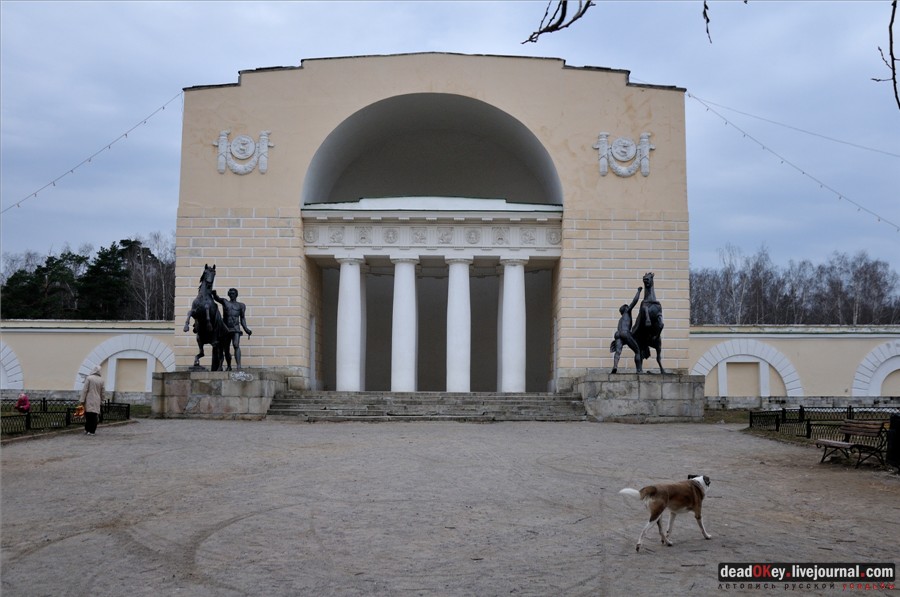 Дорический и тосканский ордера в усадьбах