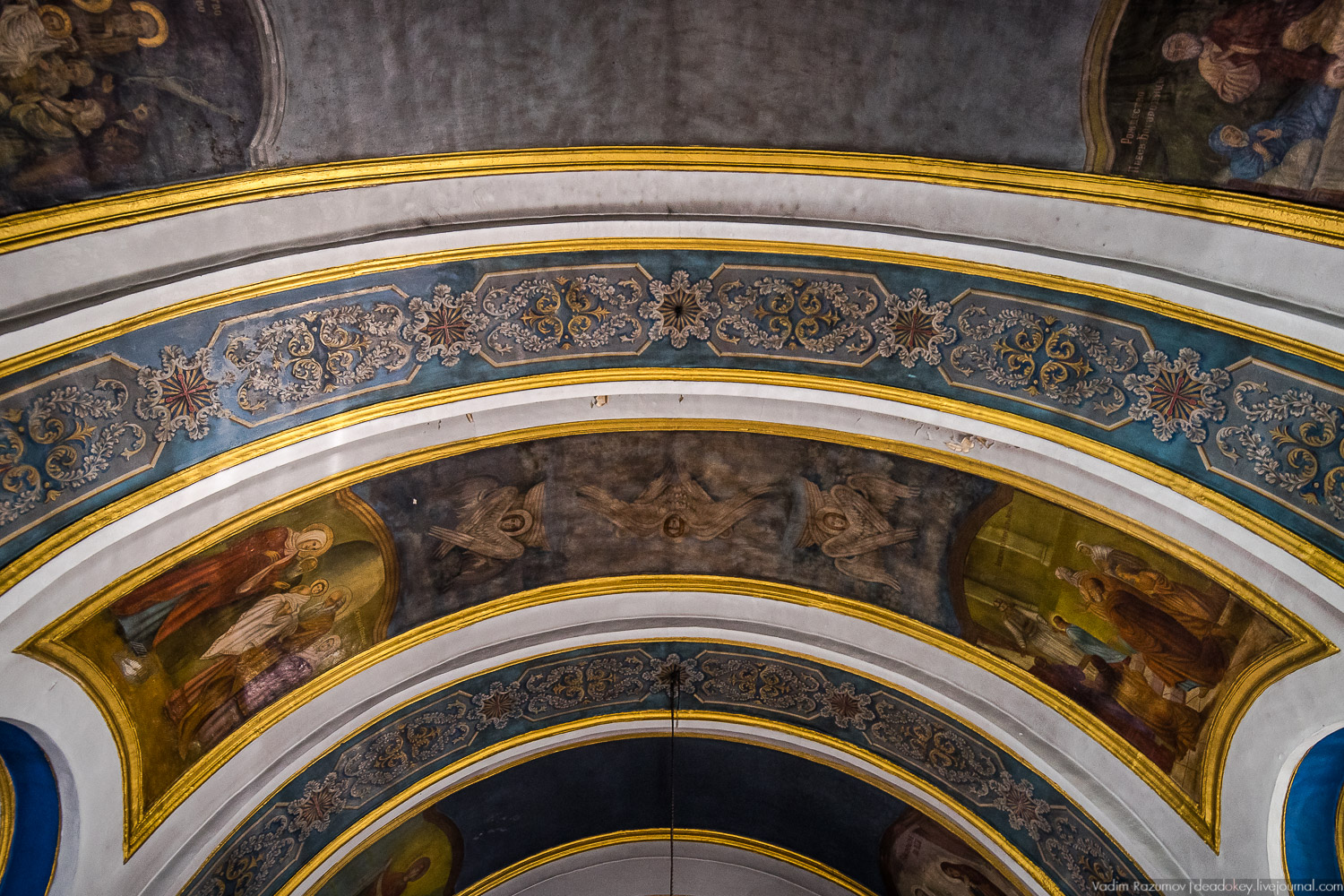 Казанский храм в Богородицке, интерьеры