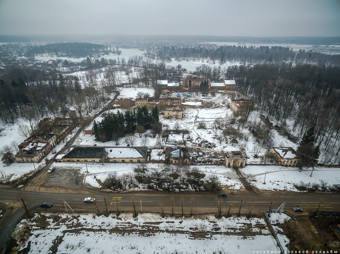 Вадим Разумов. Фотографии с дрона и с квадрокоптера. Блог Летопись русской усадьбы