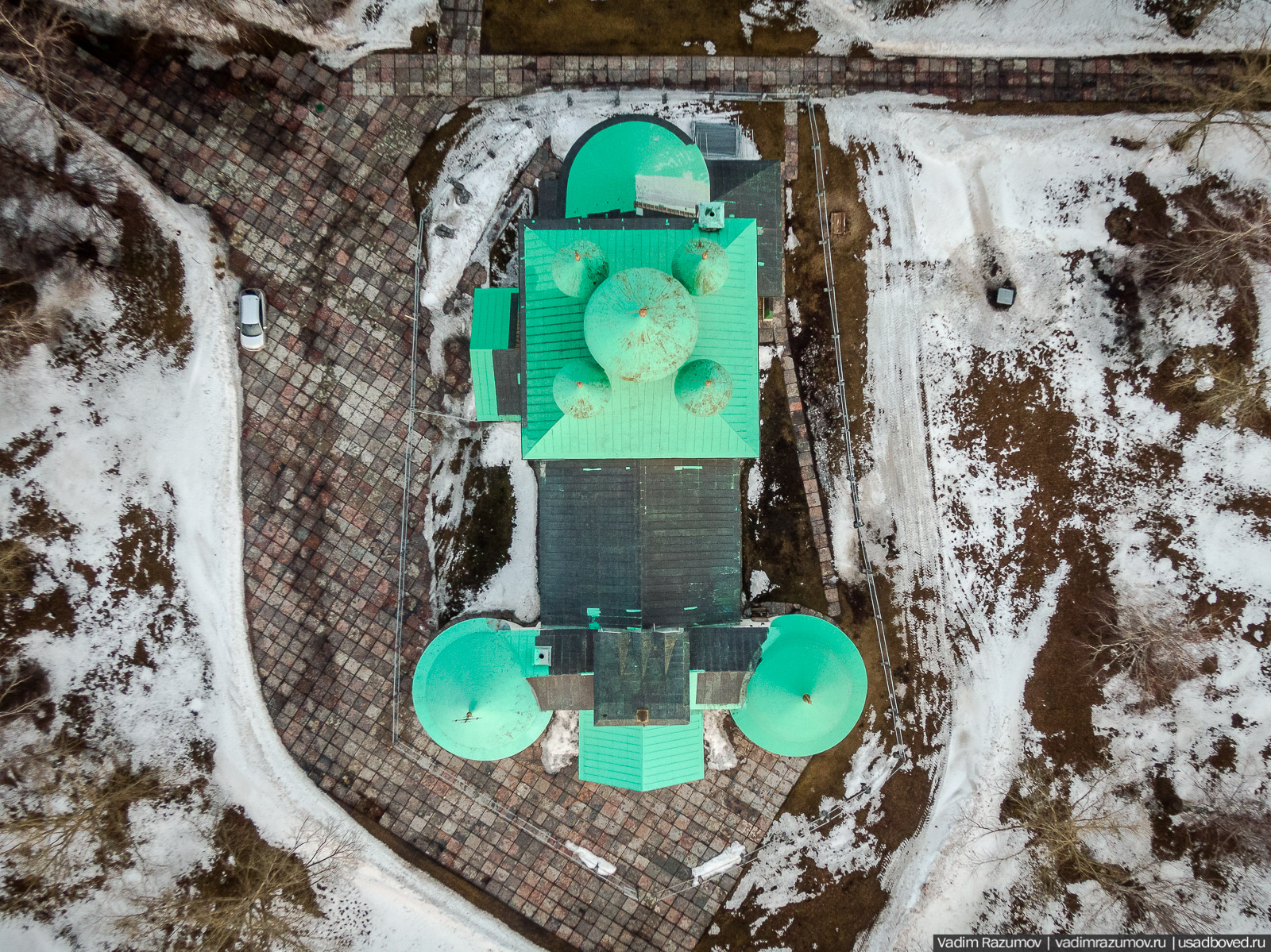 Куликово Поле, Красный холм, церковь Сергия Радонежского, архитектор Щусев