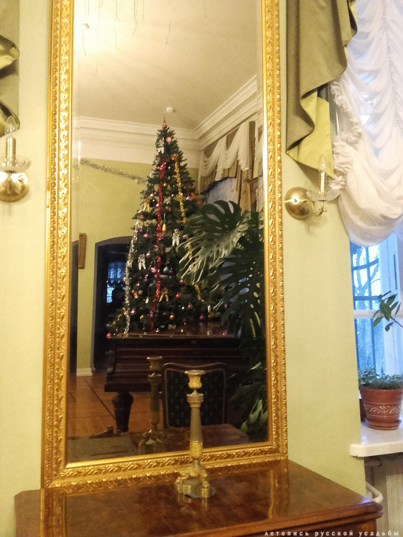 С Новым 2017 годом! Летопись Русской Усадьбы. Поздравление от усадеб. Усадебнаяелка2017