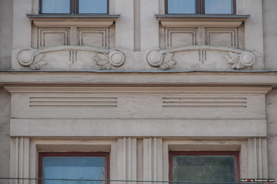 Доходный дом Ф.С. Рахманова, 1898—1899 гг., архитектор П.А. Дриттенпрейс, ул. Покровка, 19