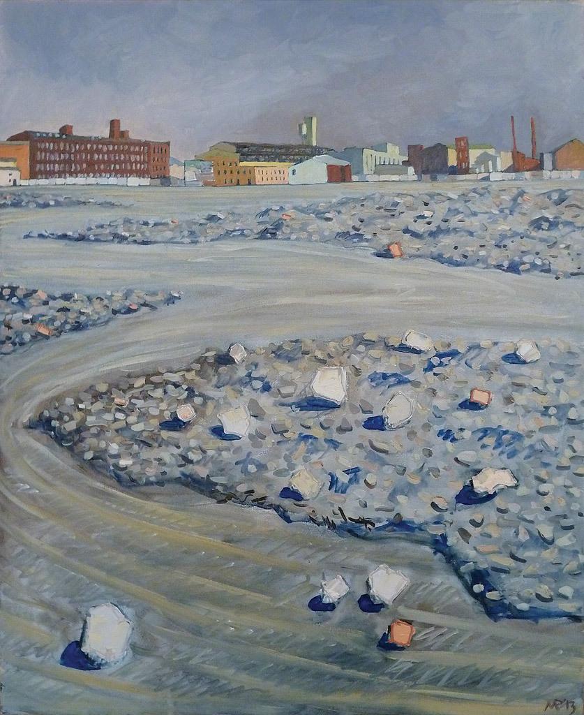 Ruben Monakhov. Garden of Stones. oil on canvas, 80х100 cm., 2013.