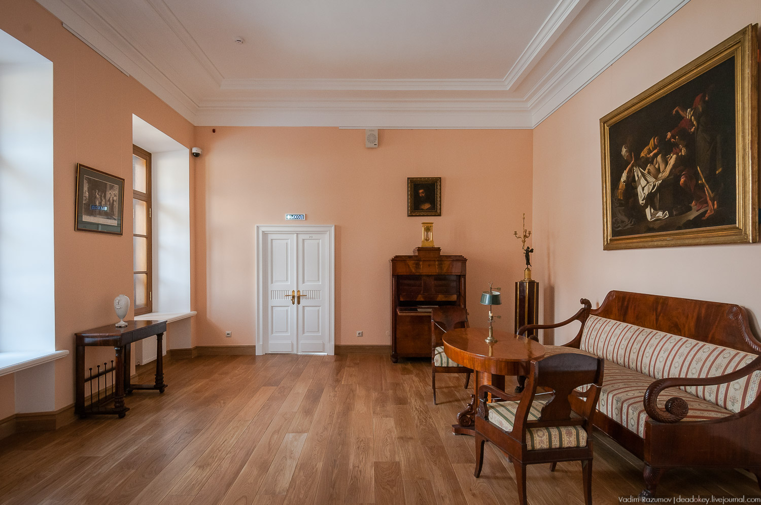 усадьба Остафьево, интерьеры после реставрации