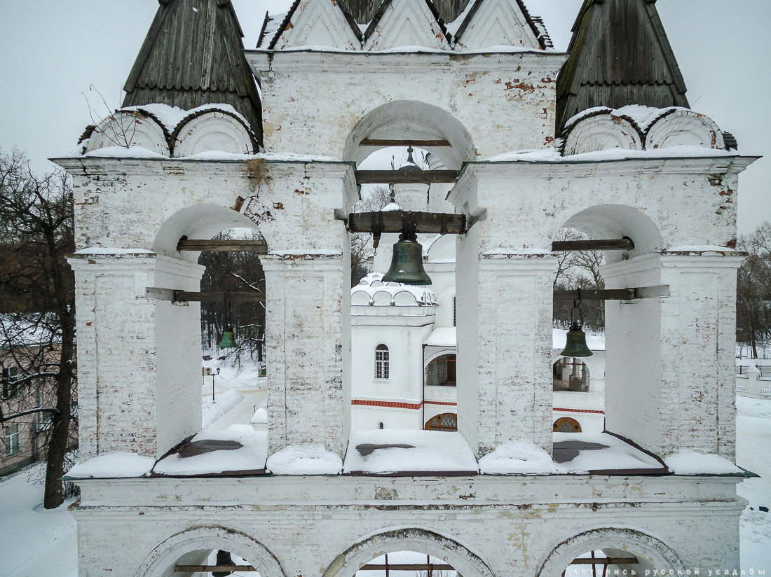 усадьба Большие Вяземы с квадрокоптера