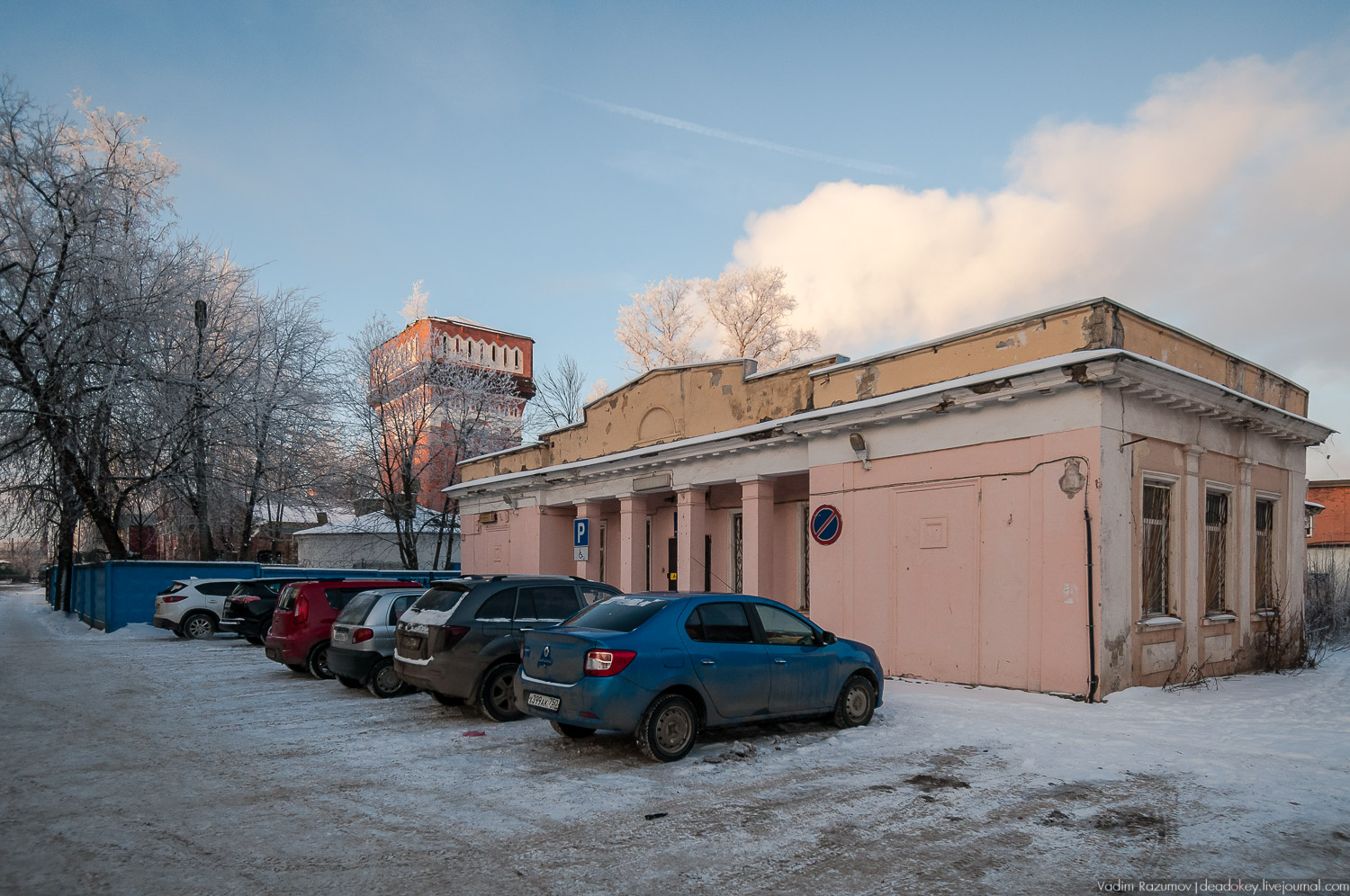 Больничный комплекс, казарма и театр в Орехово-Зуево