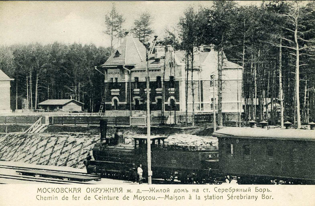 МКЖД. Станция Серебряный бор.