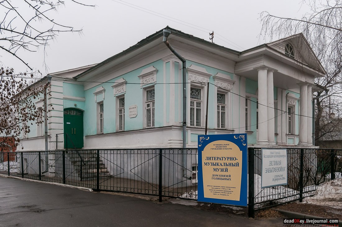 Усадьба Голицыных, г. Мичуринк