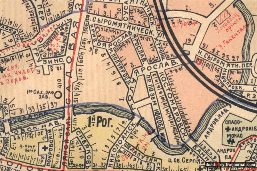 усадьба Высокие Горы (Усачевых-Найденовых), Москва, Земляной Вал, 53