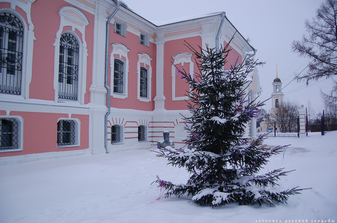 С Новым 2017 годом! Летопись Русской Усадьбы. Поздравление от усадеб. Усадебнаяелка2017