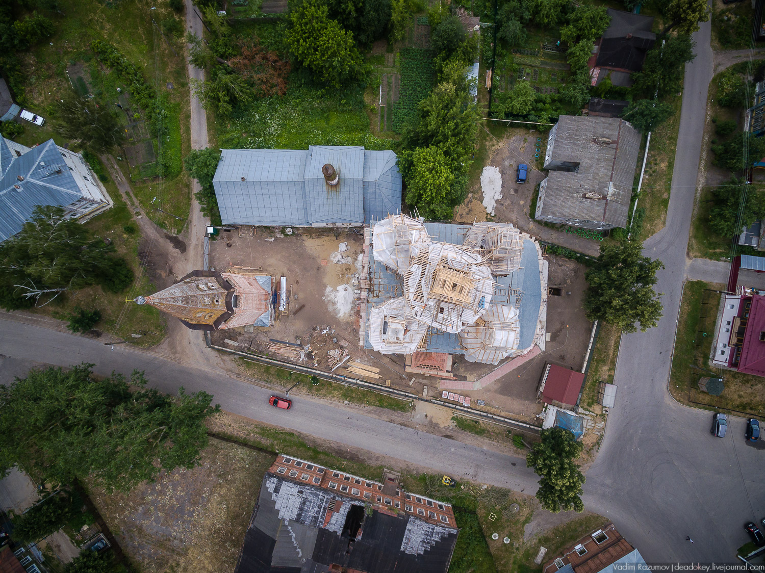 Храмы сверху 2018. Разумов Вадим. Летопись русской усадьбы