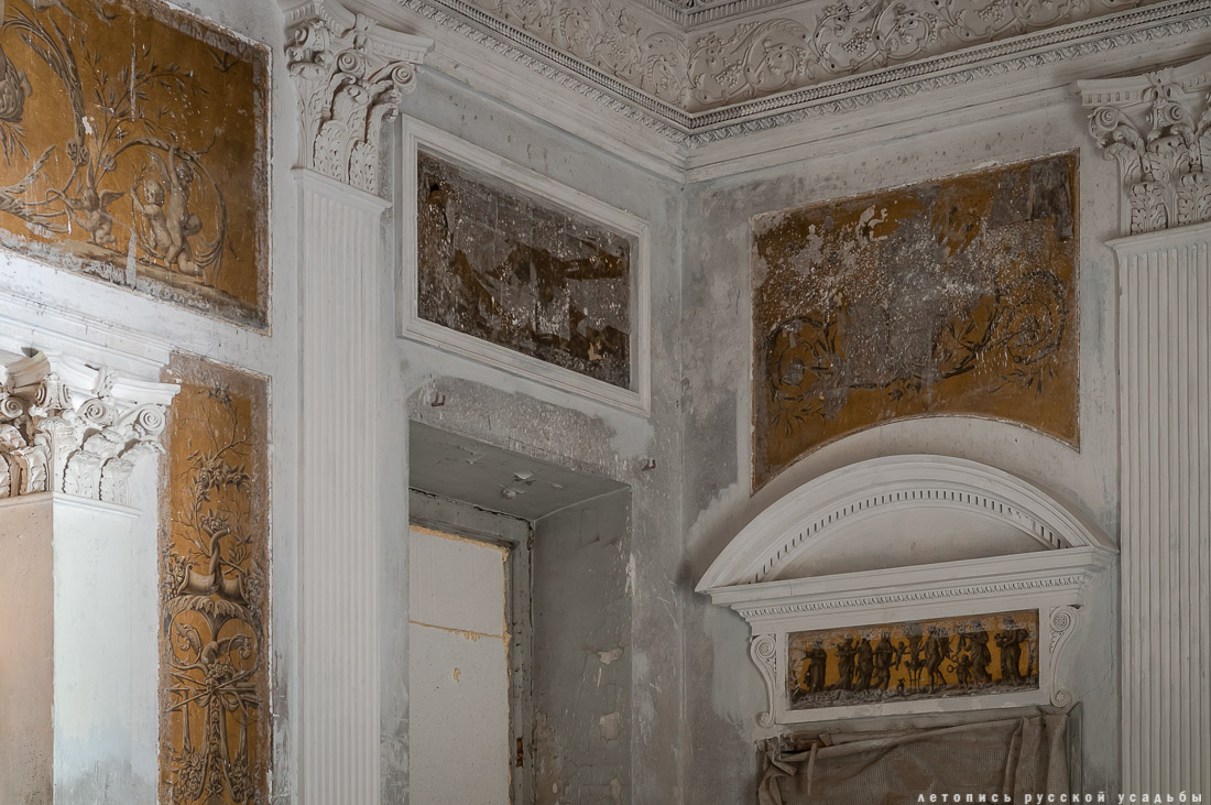 усадьба Никольское-Урюпино, интерьеры Белого домика