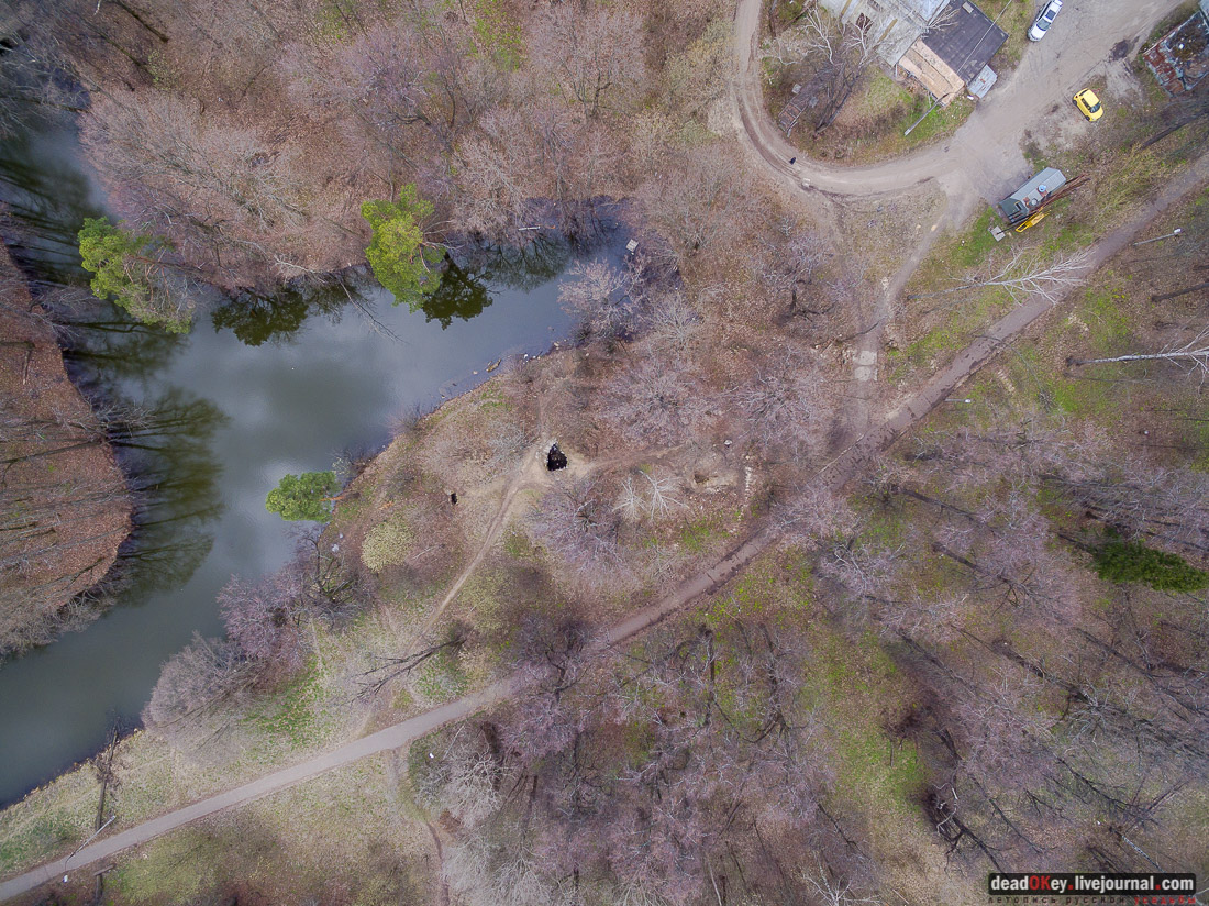 усадьба Горенки, вид с квадракоптера