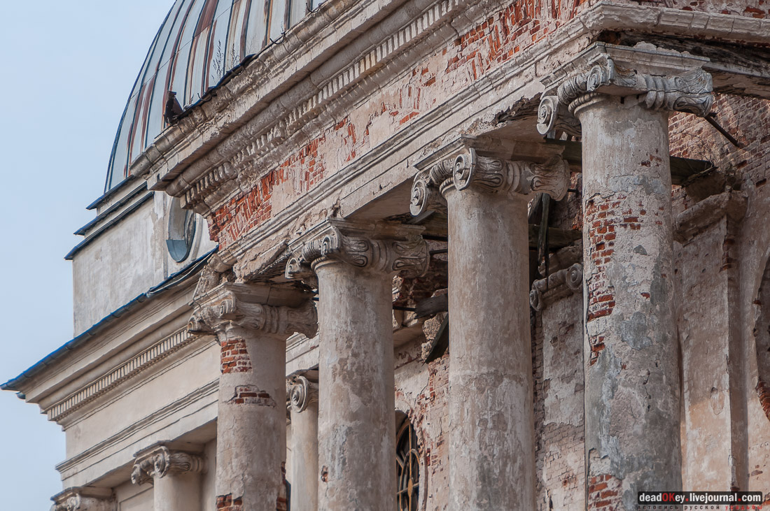 усадьба Ярополец Чернышевых. Началась реставрация Казанского храма