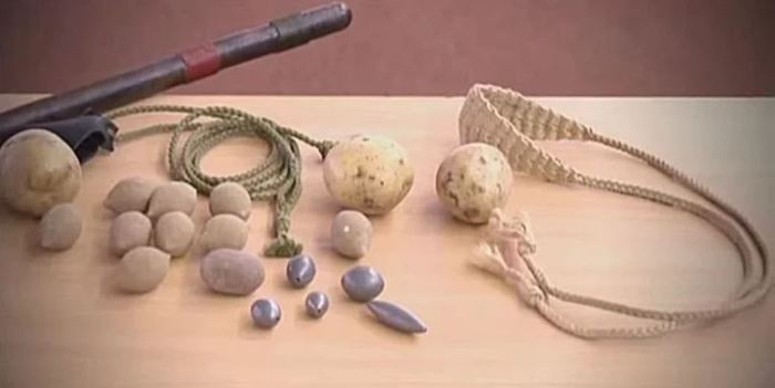 Метали камни и свинцовые пульки. /Фото: vk.com.