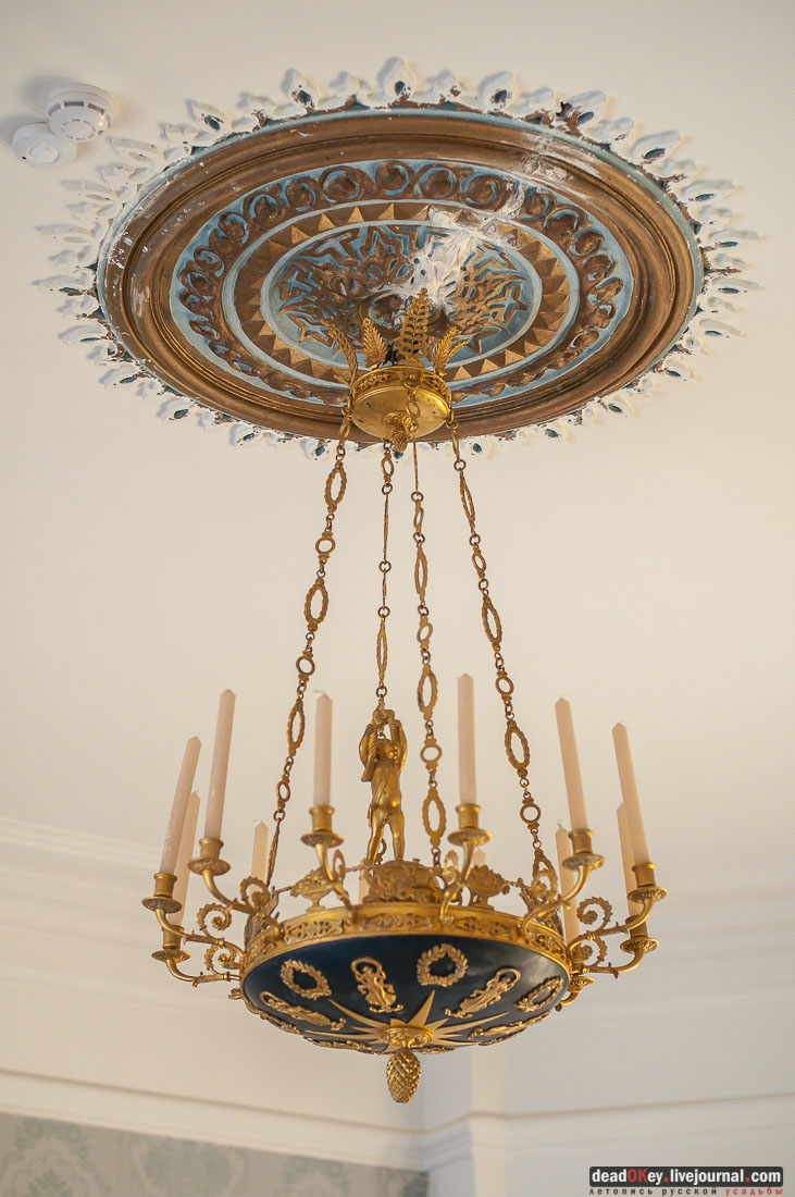 усадьба Талицы Аигиных, интерьер после реставрации, ноябрь 2014