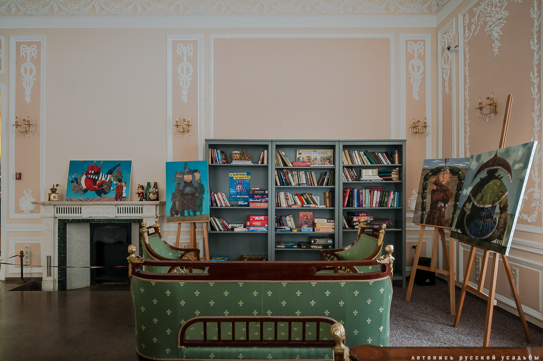 Интерьеры дома купцов Кузнецовых после реставрации, г. Москва, ул. Проспект Мира, д. 41, стр. 1.