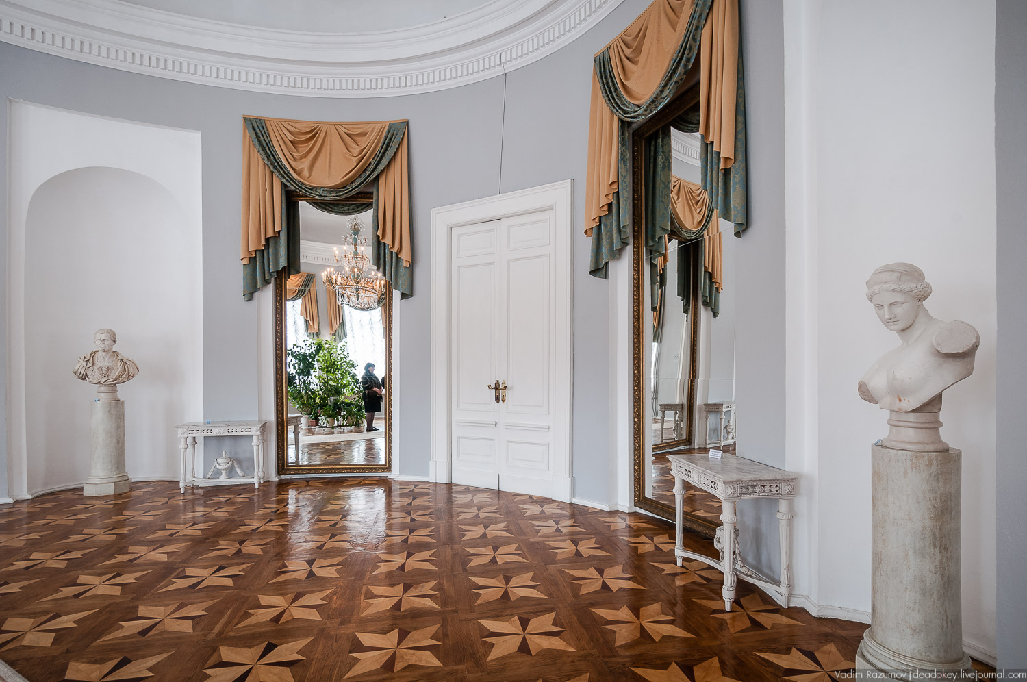 Богородицк, интерьеры дворца