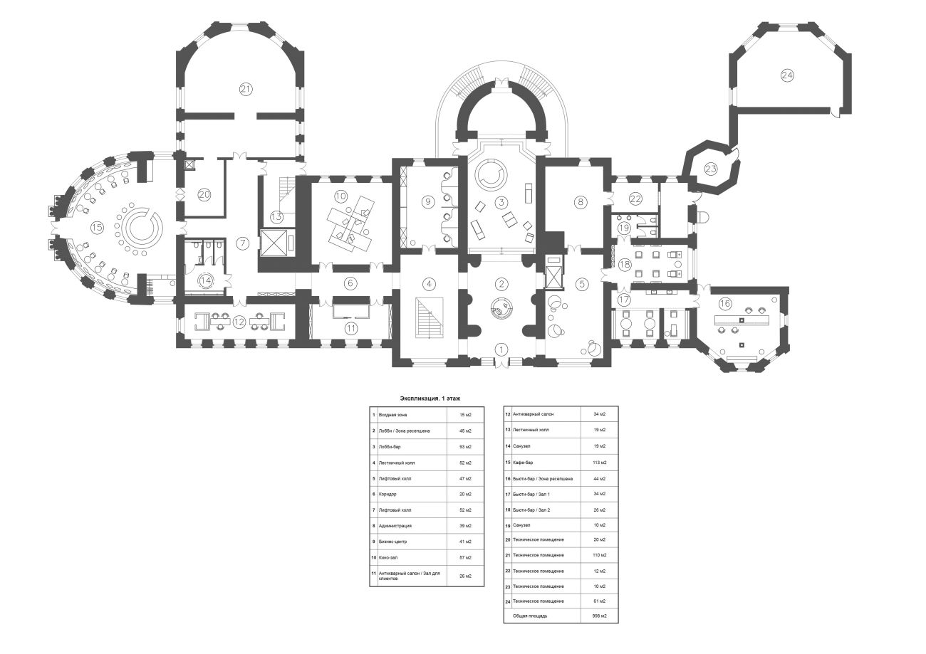 усадьба Покровское-Стрешнево, проект Британской школы дизайна