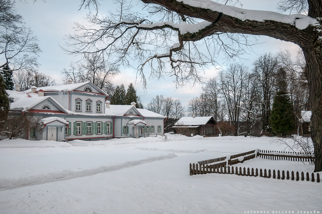 усадьба Абрамцево, зима 2017