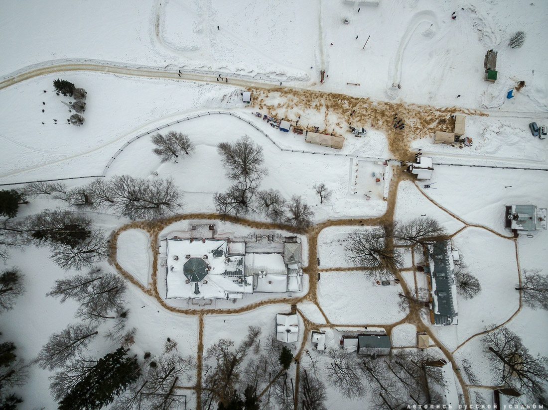 усадьба Мураново. В гости с дроном