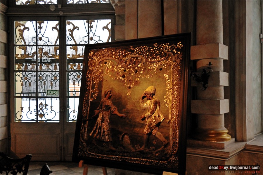 Усадьба Кусково, интерьеры грота