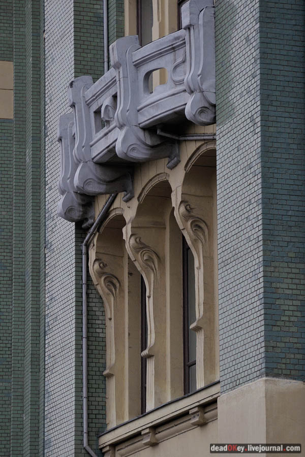 Гостиница Боярский двор (Дом Московского страхового общества), 1901-1903, архитектор Ф.О. Шехтель при участии А.А. Галецкого, Старая пл., д.8