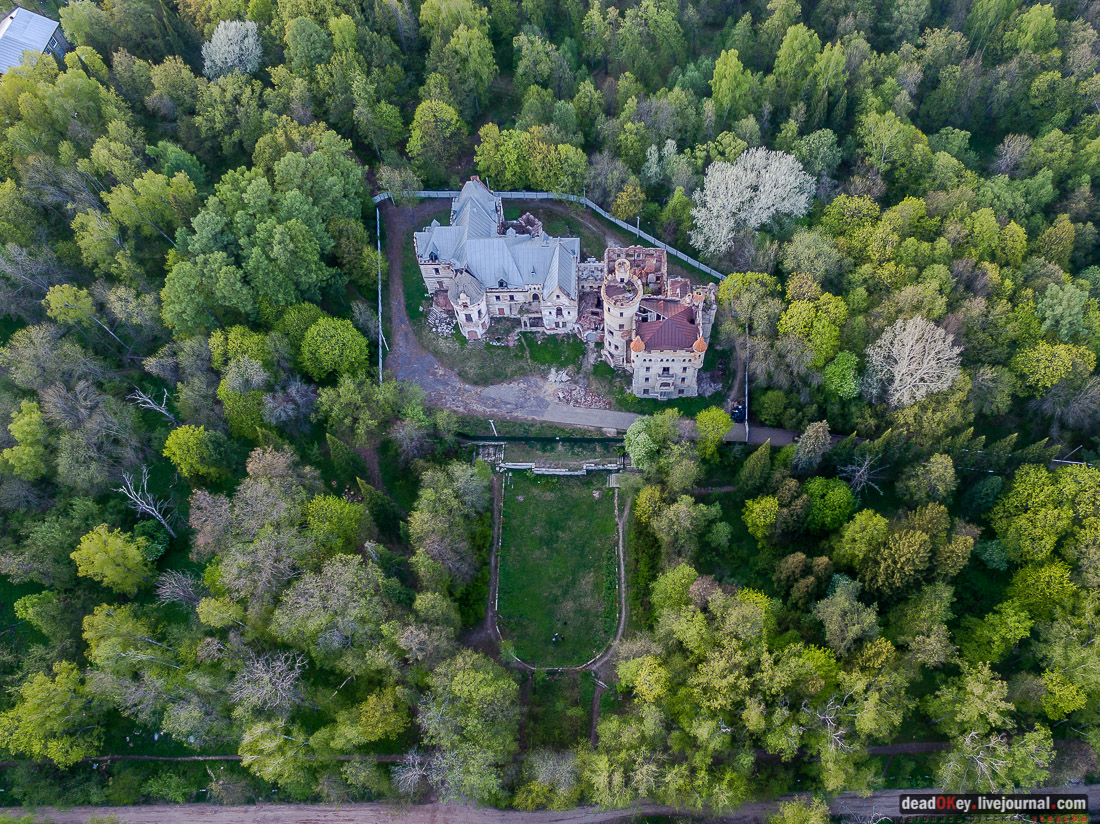 усадьба Муромцево (Судогда) с квадрокоптера