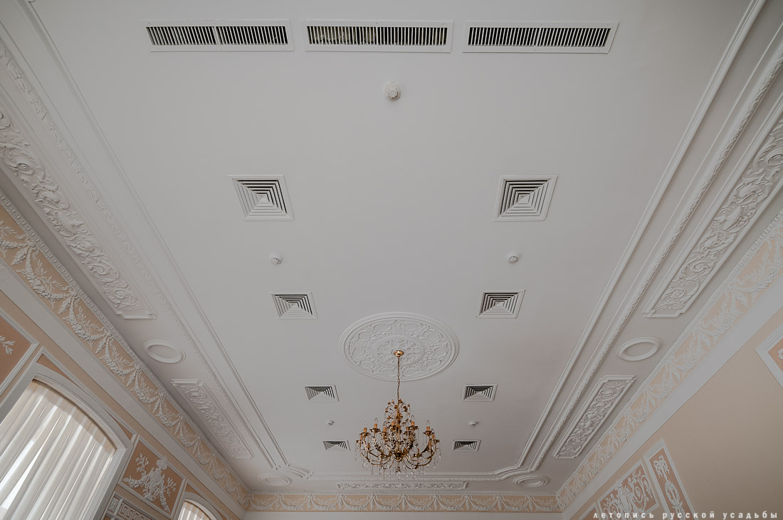 Интерьеры дома купцов Кузнецовых после реставрации, г. Москва, ул. Проспект Мира, д. 41, стр. 1.