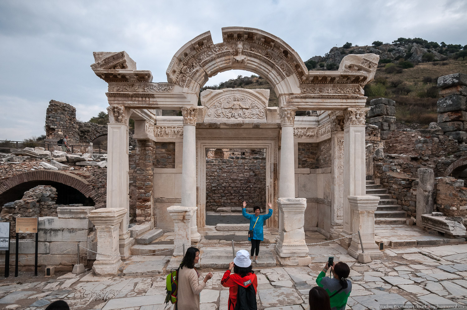 Эфес, античные руины, Турция