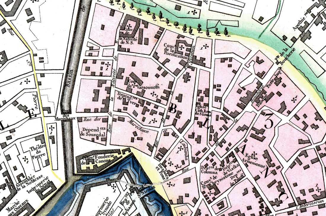 усадьба, палаты Пожарского, дом Ростопчиных и Денисова Орлова, ул. Большая Лубянка д.14