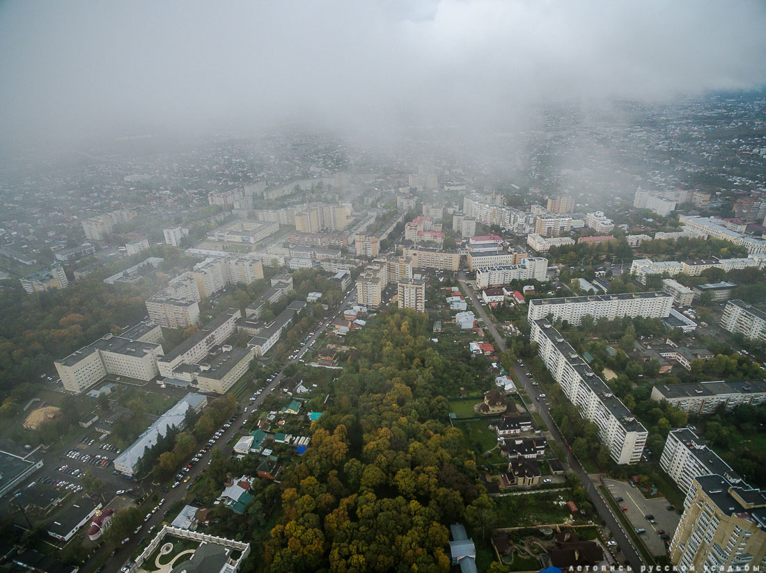 усадьба Асеевых в Тамбове с квадрокоптера