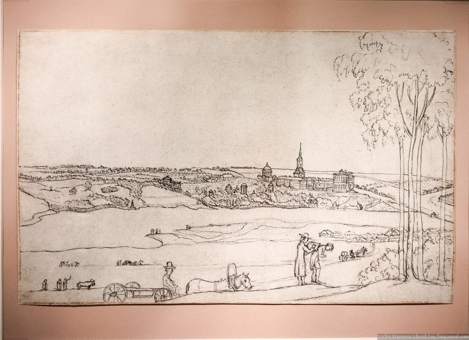 акварели А.Т. Болотова, Богородицк, ГИМ