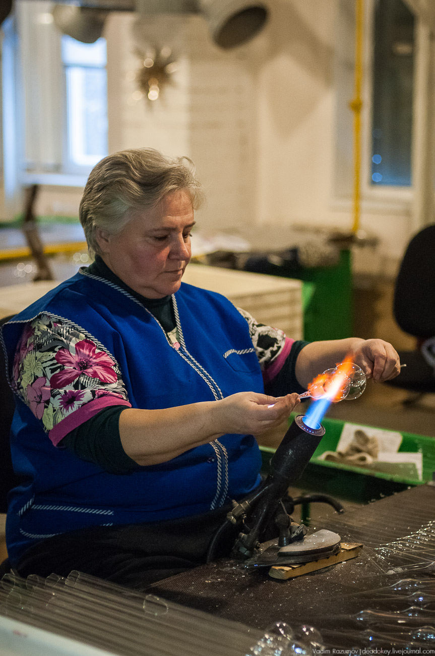 Павловский Посад, фабрика елочных игрушек Иней