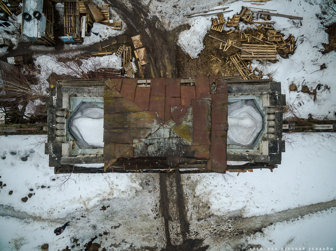 усадьба Гребнево с квадрокоптера