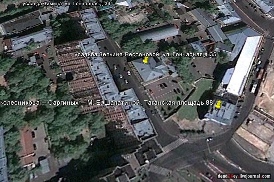 усадьба Зельина-Безсоновой, ул. Гончарная д.35