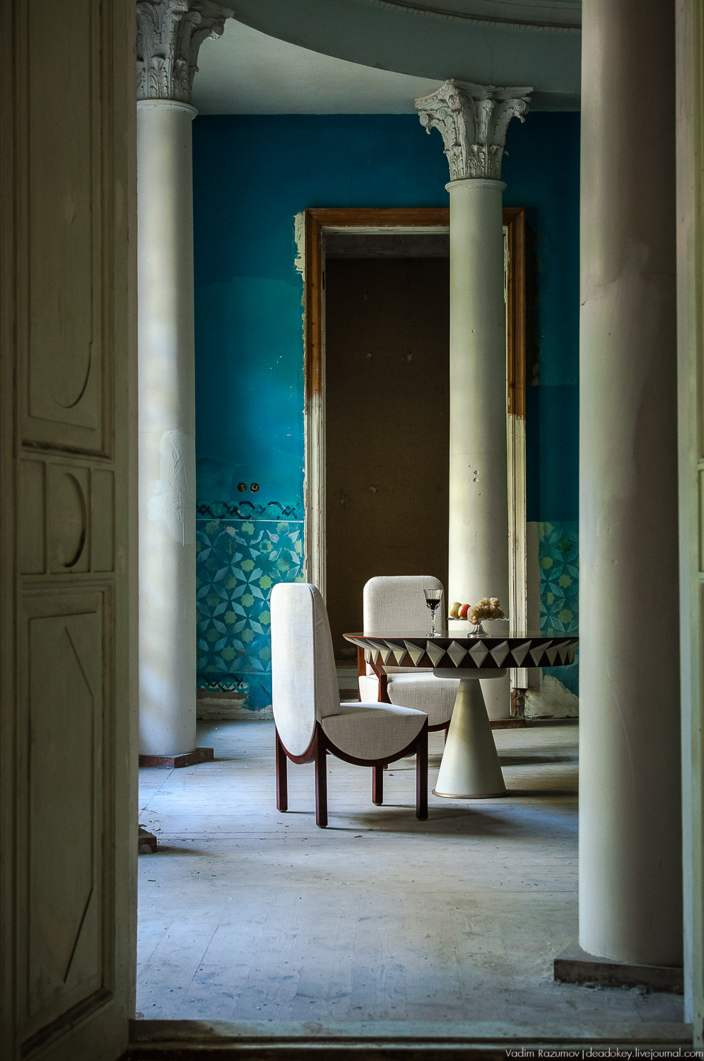 усадьба Покровское-Стрешнево, съемка для журнала Elle Decor, Вадим Разумов