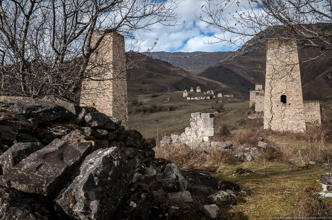 Башенный комплекс Фалхан, Ингушетия, Джейрахское ущелье.