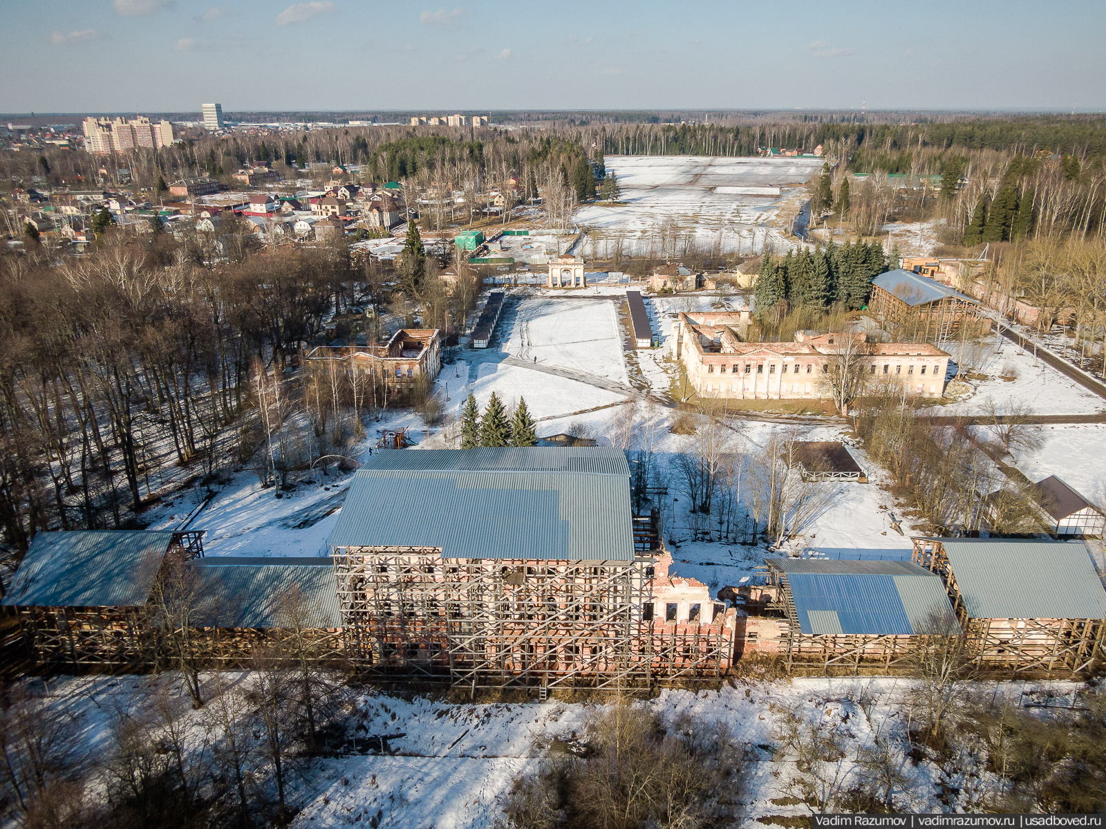 усадьба Гребнево, 2020 год, Андрей Ковалев, реставрация усадьбы