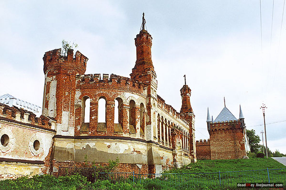 усадьба Кирицы, Рязанская область, архитектор Ф.О. Шехтель