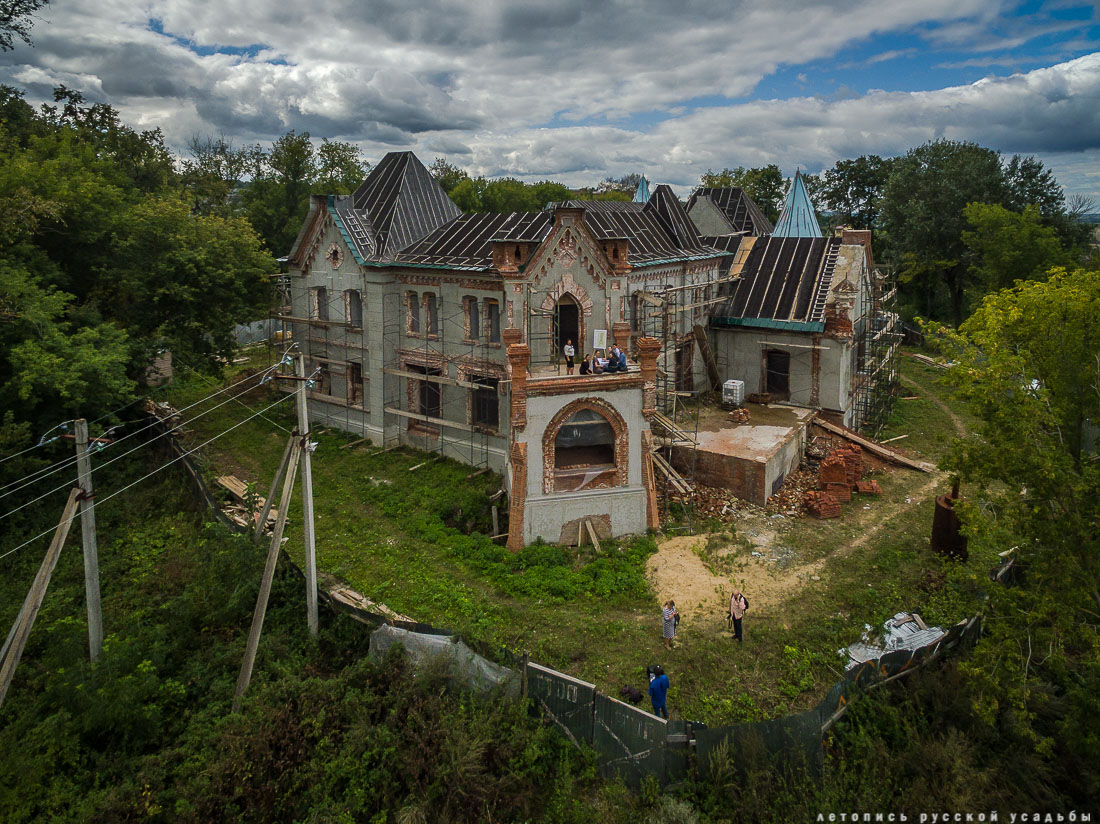усадьба Тарасково, итоги реставрации, 2016 год, ASG
