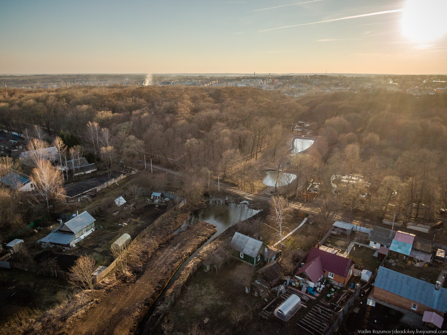 Богородицк, каскадные пруды